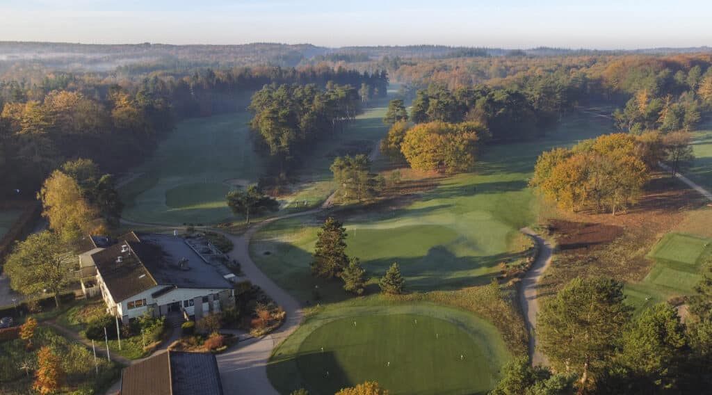 Hole 18 Golfbaan fotografie